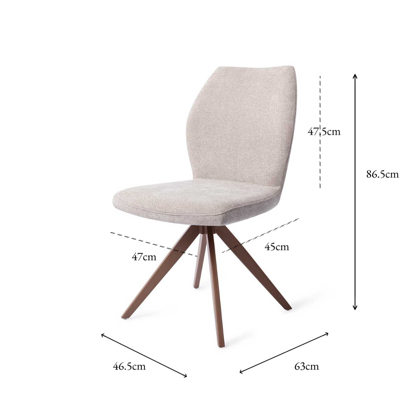 Ikata Dining Chair Pretty Plaster