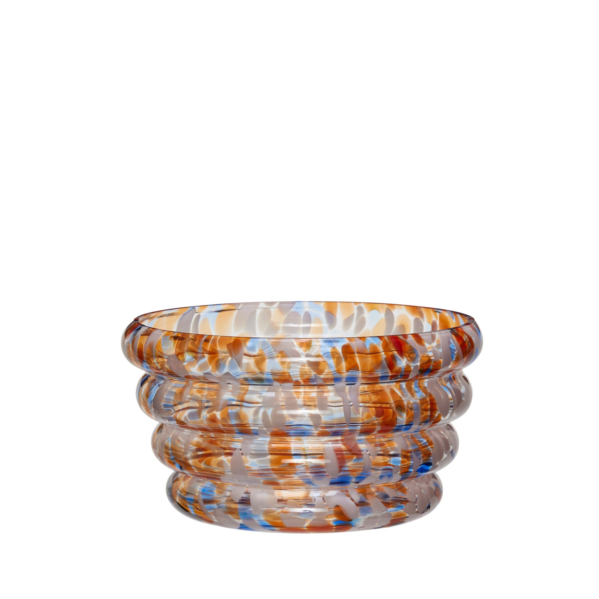 Hübsch blaze bowl multicolored