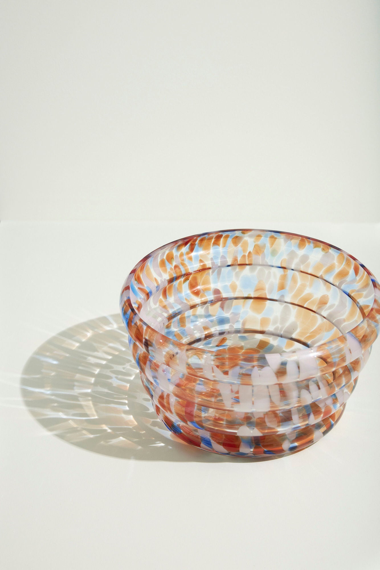 Hübsch blaze bowl multicolored