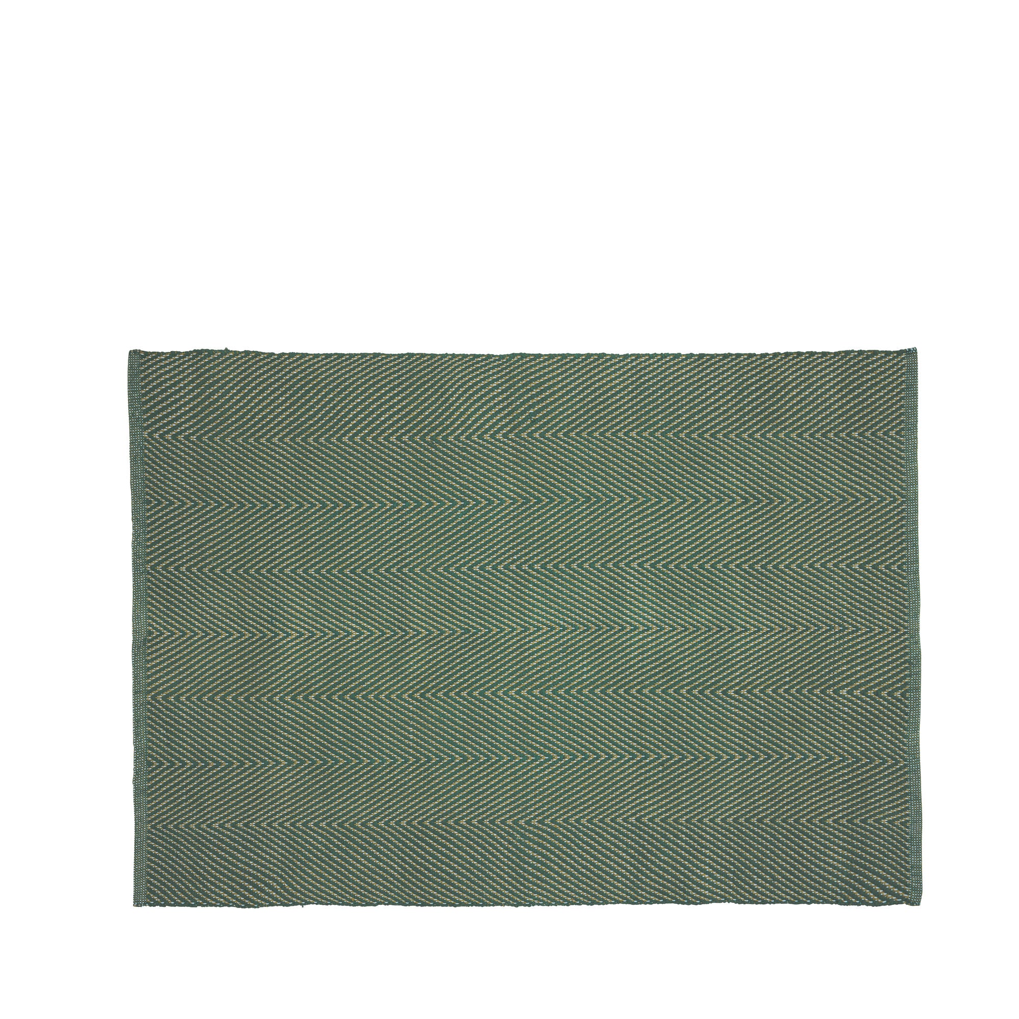 Hübsch mellow blanket green