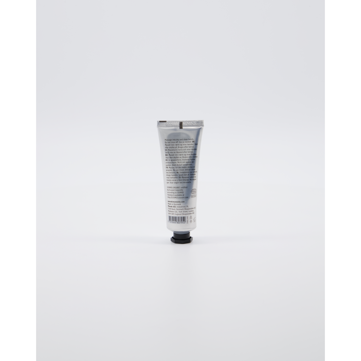 Hand serum, silver