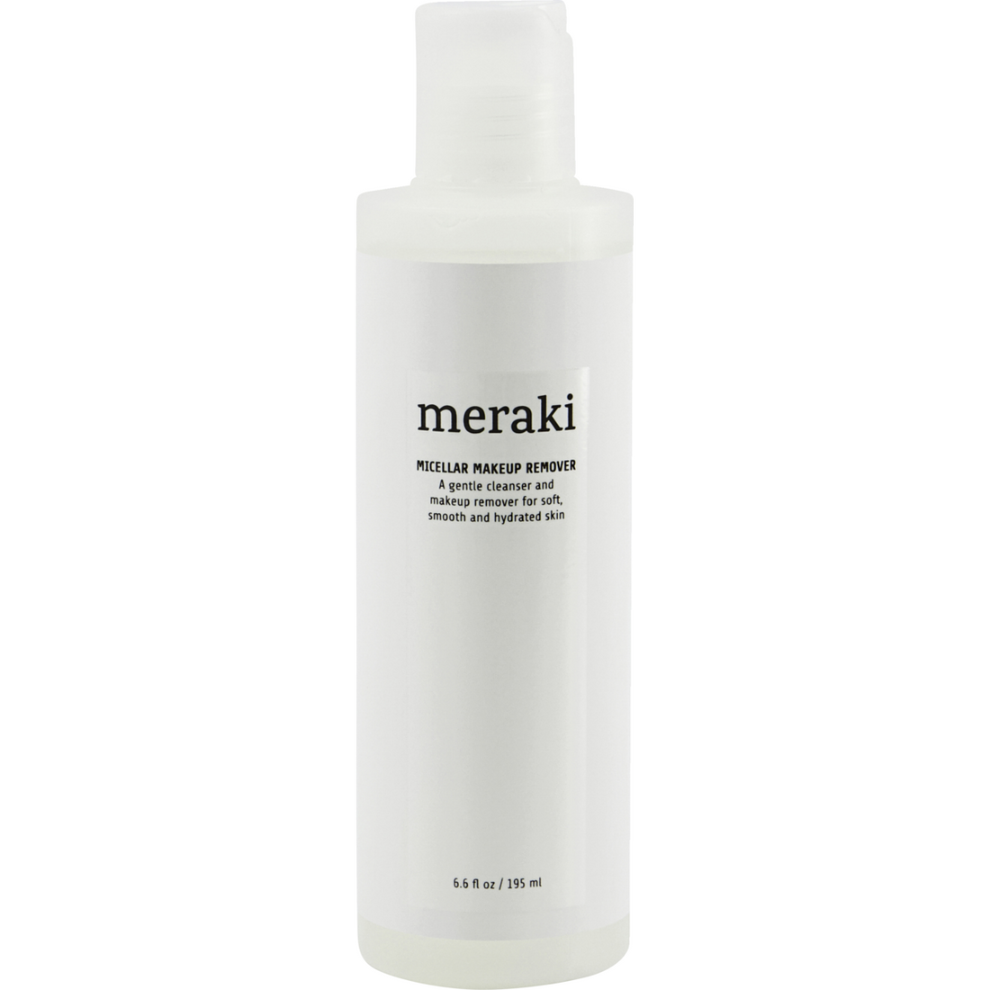 Micellar makeup remover, white