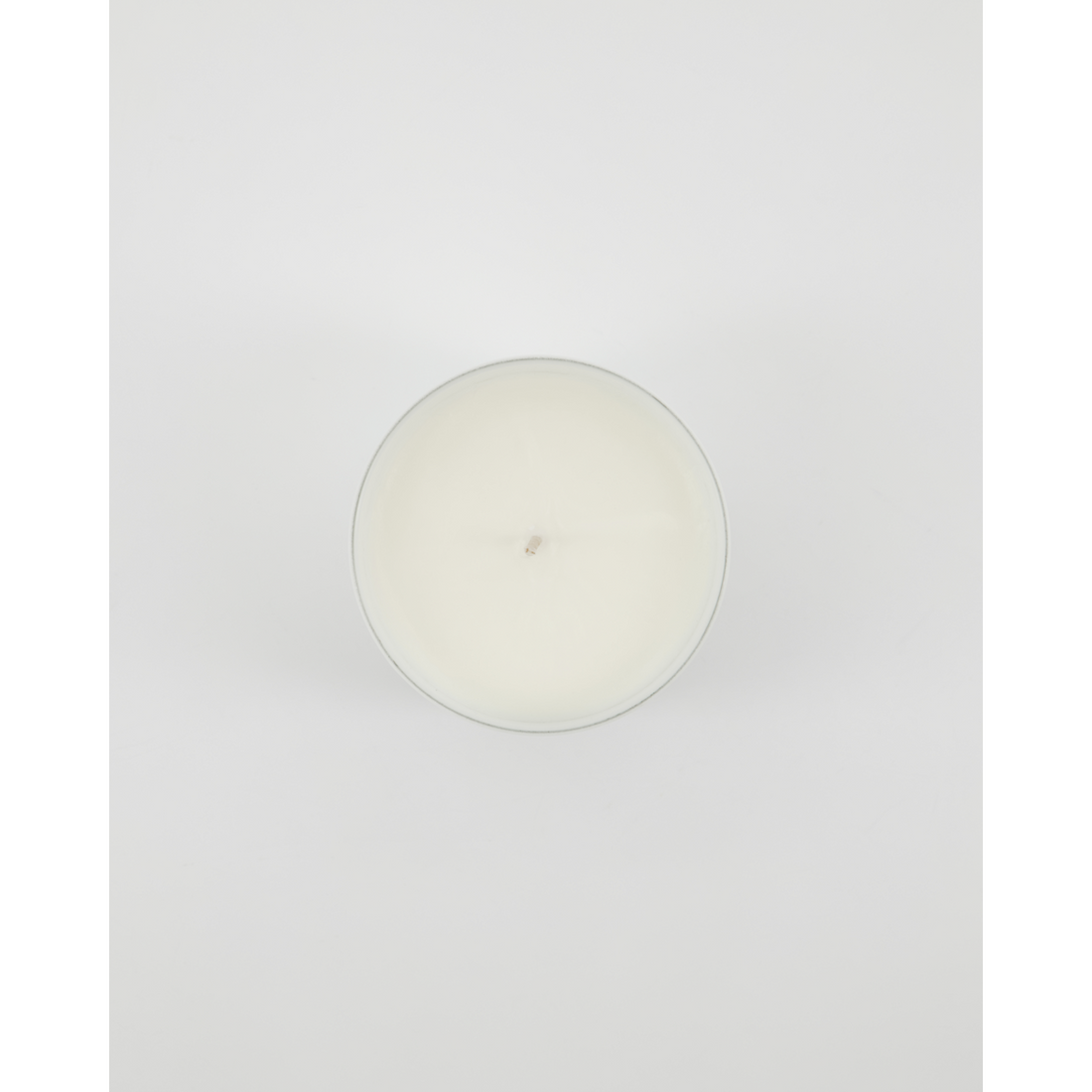 Scented candles, white garden, white