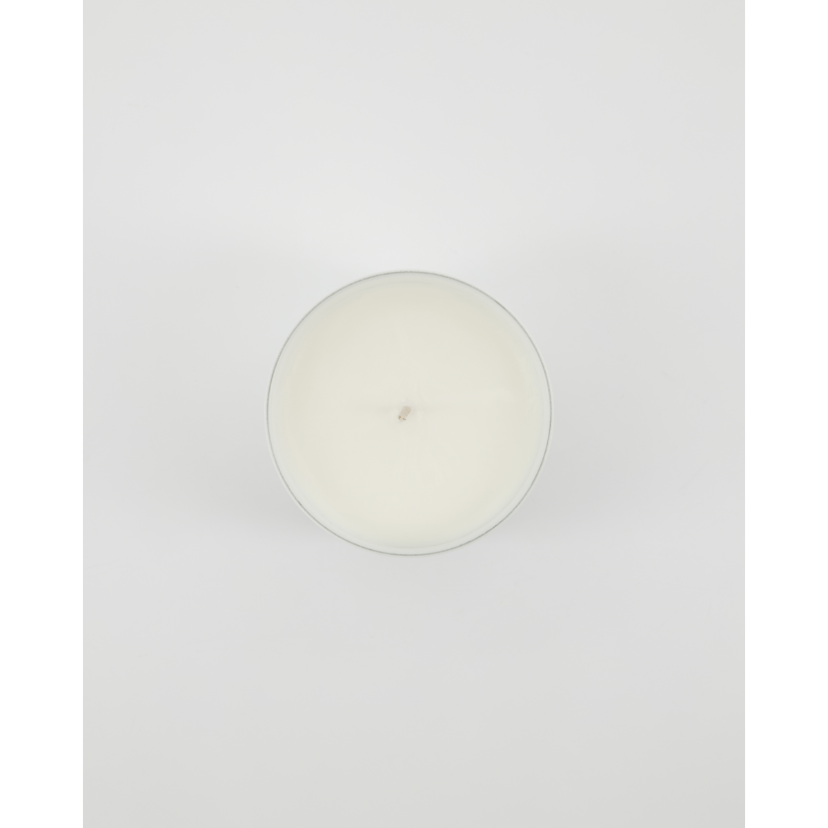 Scented candles, white garden, white