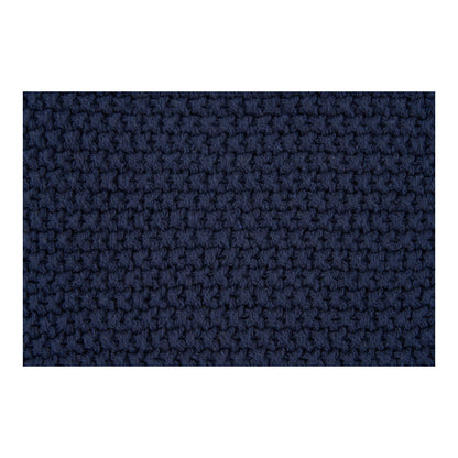 Santos Plaid - Plaid, Recycled Cotton, Dark Blue 130x170 cm