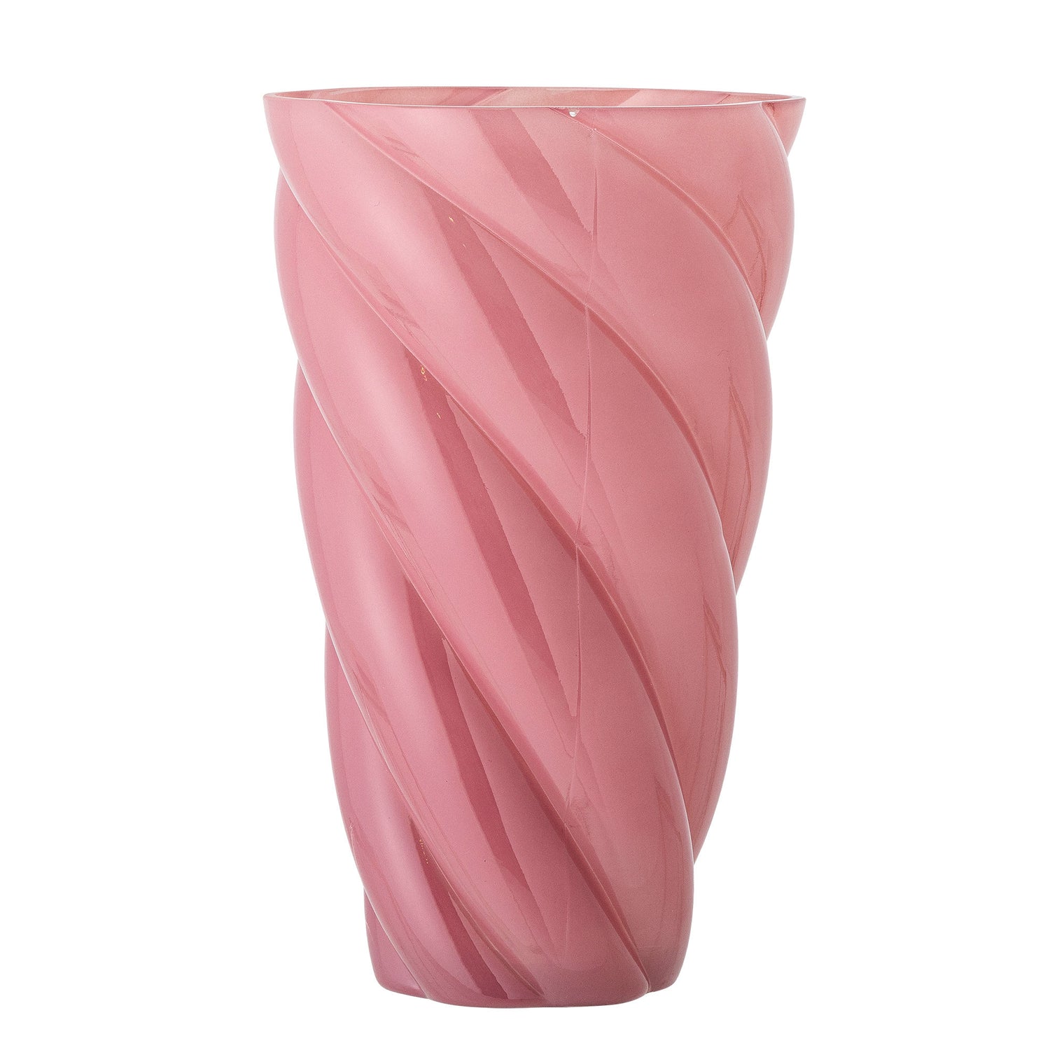 Bloomingville Callo Vase, Rosa, Glass