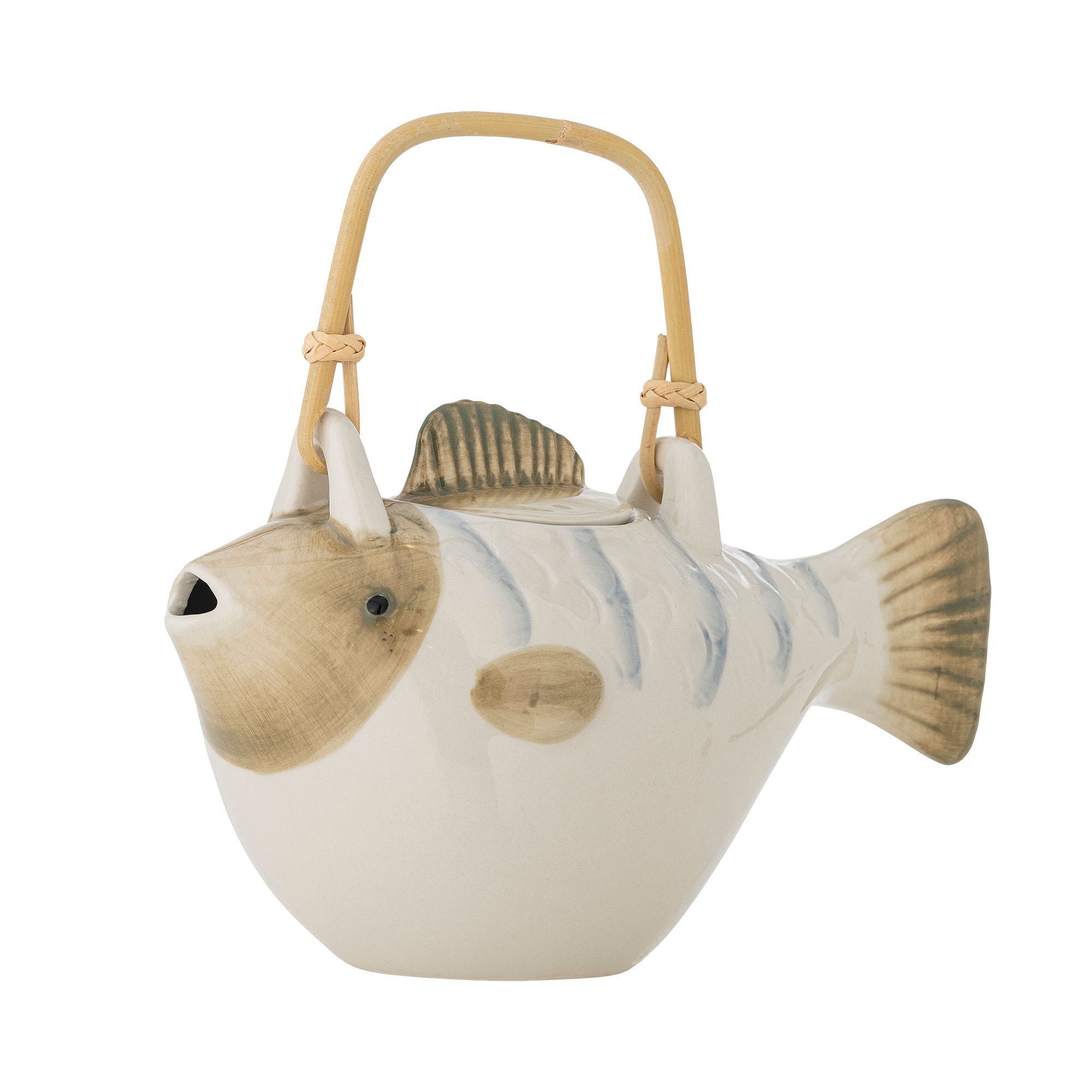 Creative Collection Wrenna Teapot, Gray, Stoneware