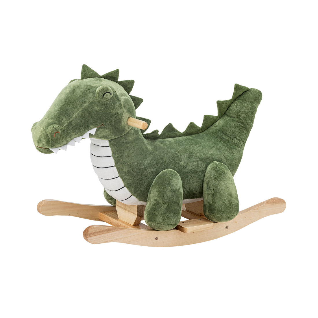 Bloomingville Mini Arnie Rocking Toy, Crocodile, Green, Polyester