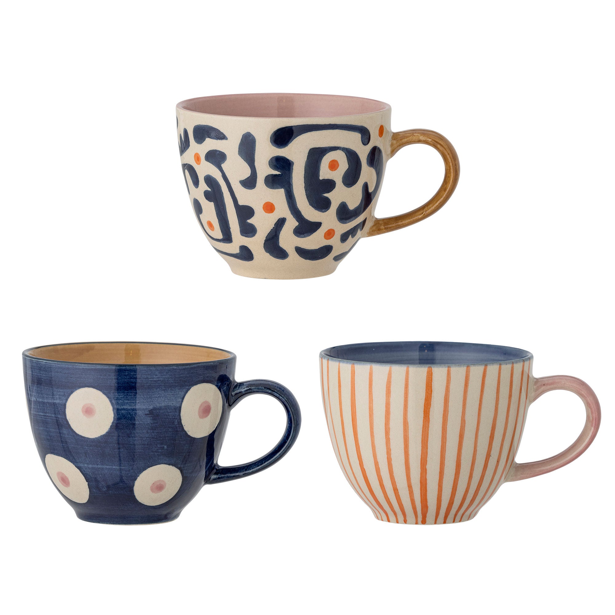 Bloomingville eviaya cup, blue, stoneware