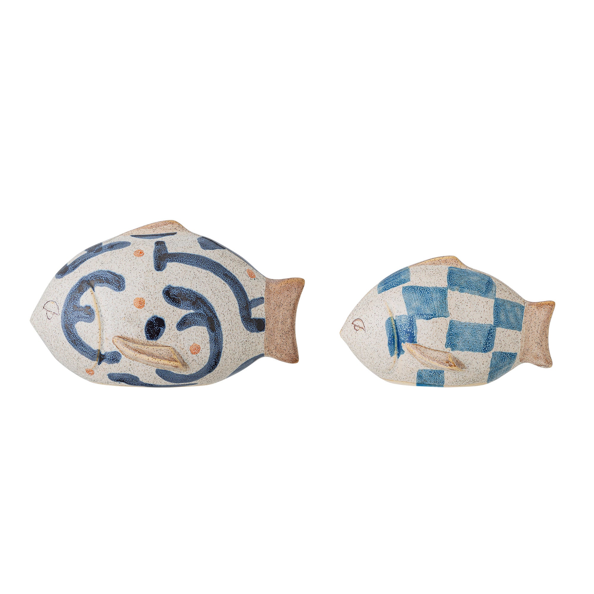 Bloomingville Eviaya Deko, Blue, Stoneware