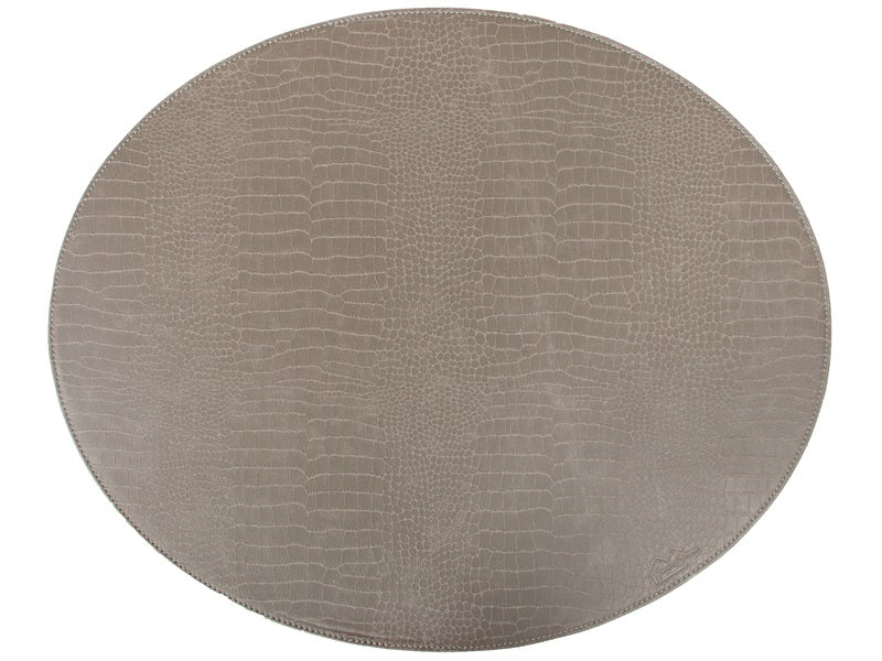 Oval cover wipe // gray hose pattern PU - HARD