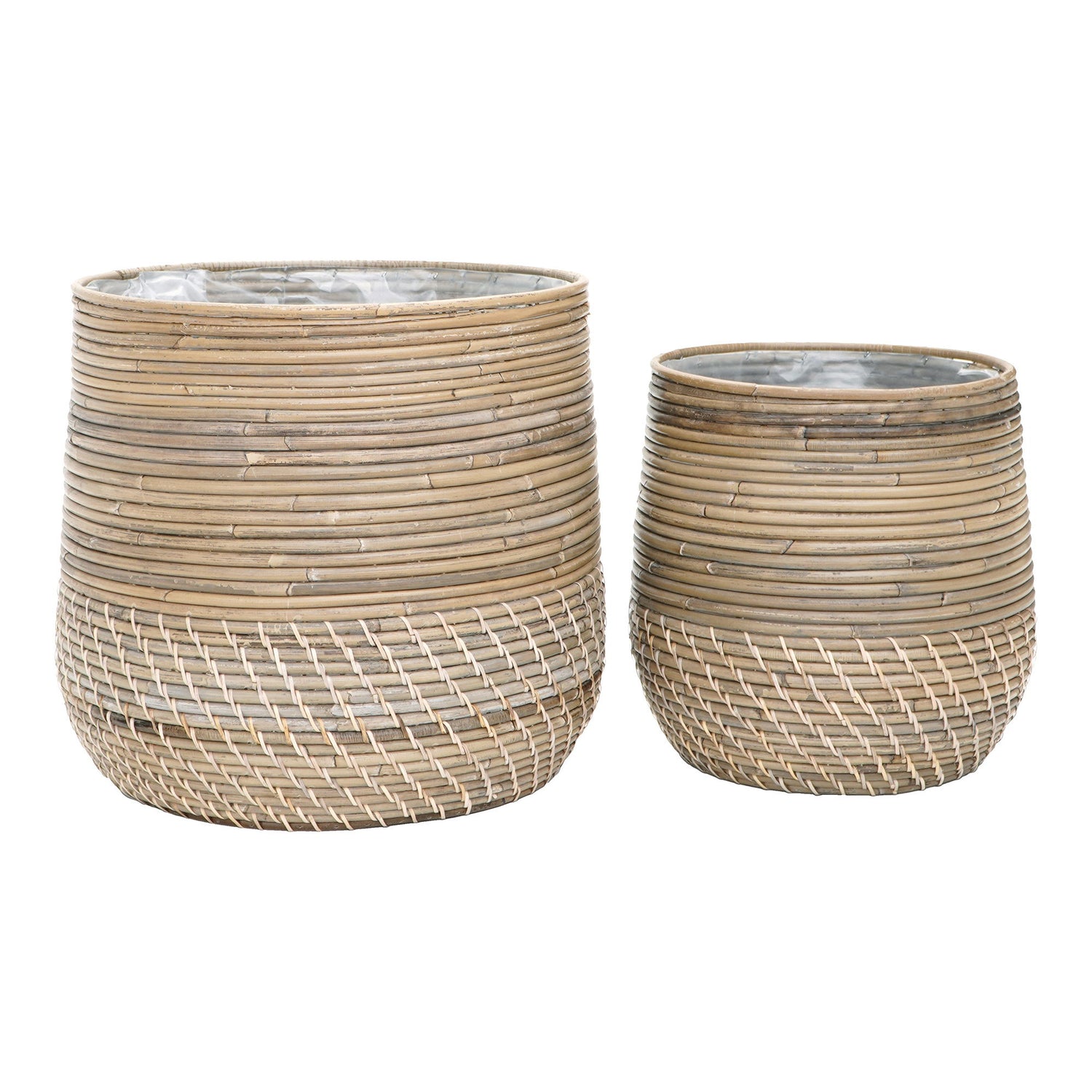 Curve, Kubu Rattan, Nature&lt;br&gt;set of 2