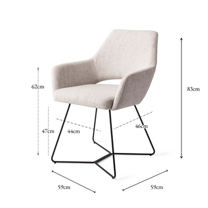 Yanai Dining Chair Pigeon