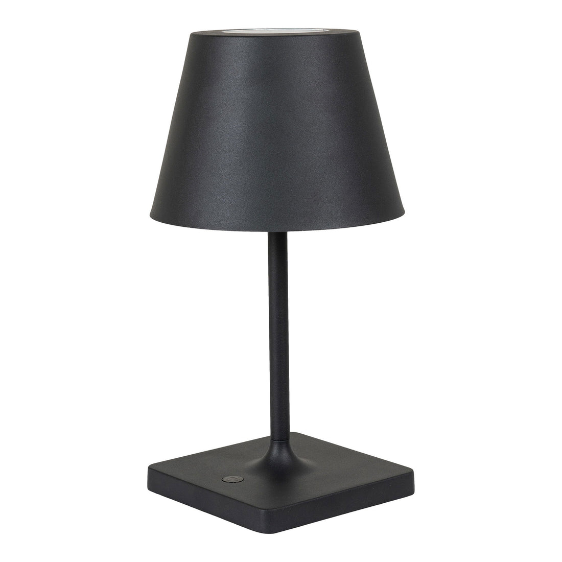 Dean LED table lamp - table lamp, black, rechargeable