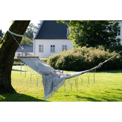 Hammock, polyester/cotton, larch, off white