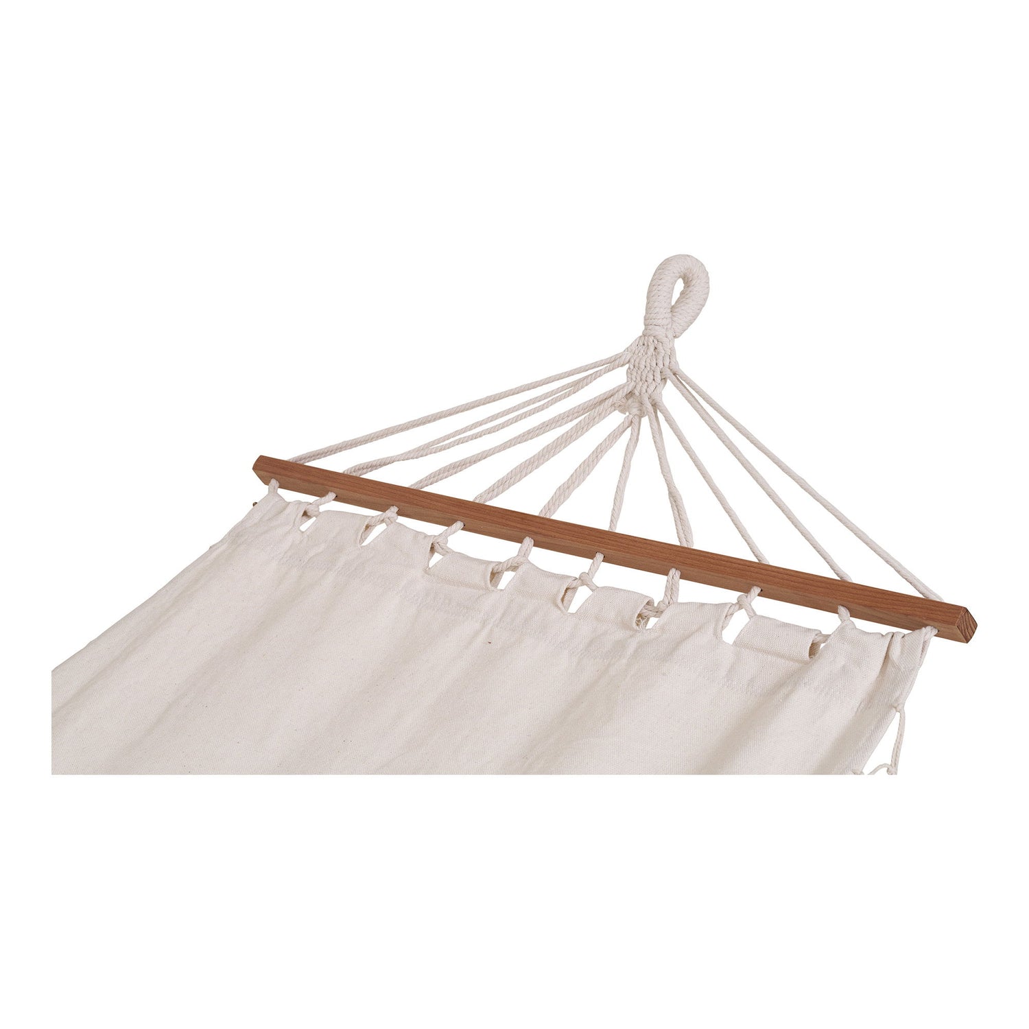 Hammock, polyester/cotton, larch, off white