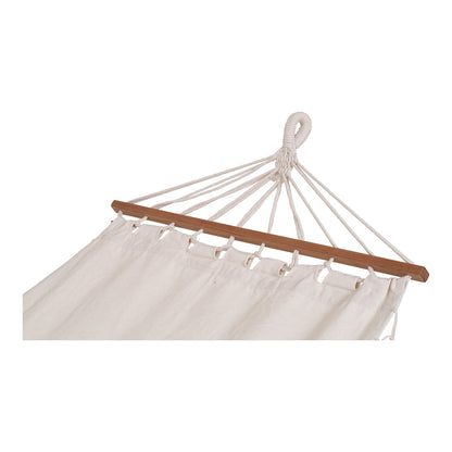 Hammock, polyester/cotton, larch, off white