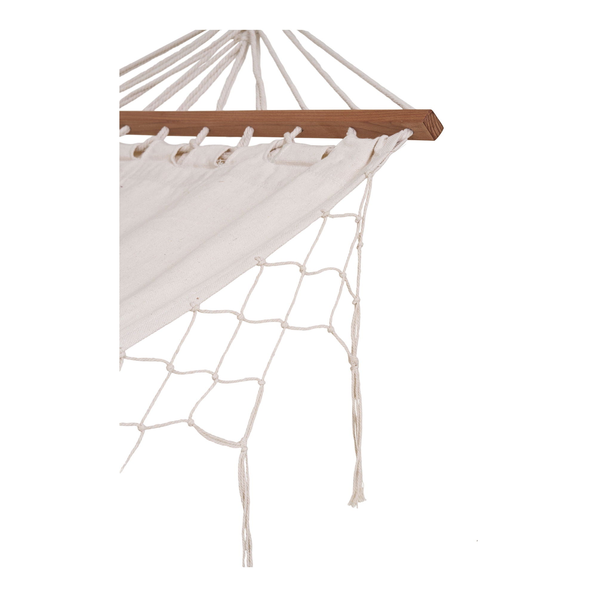 Hammock, polyester/cotton, larch, off white