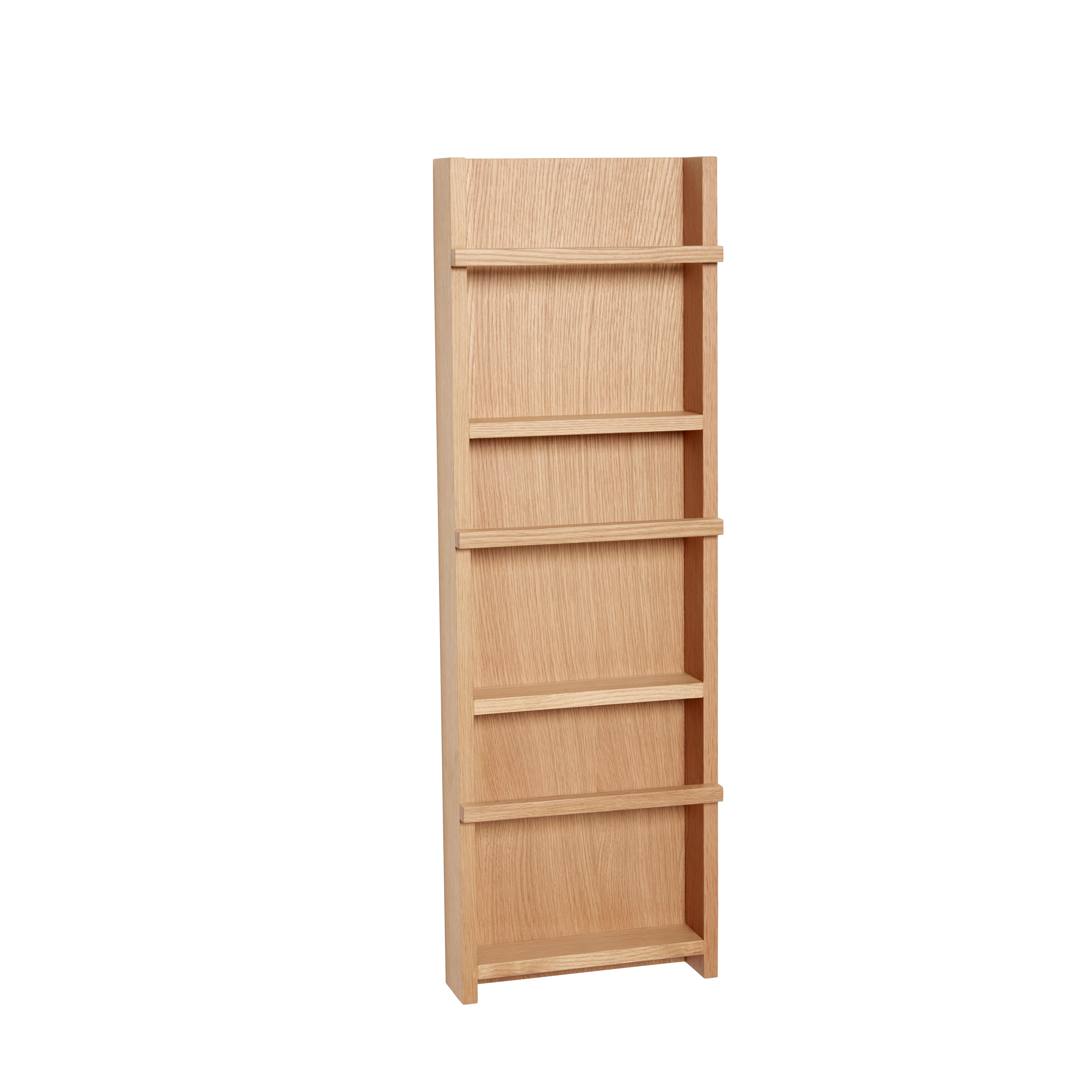 Hübsch - Wall Shelf, Oak, FSC, Nature - 11x34xH105cm