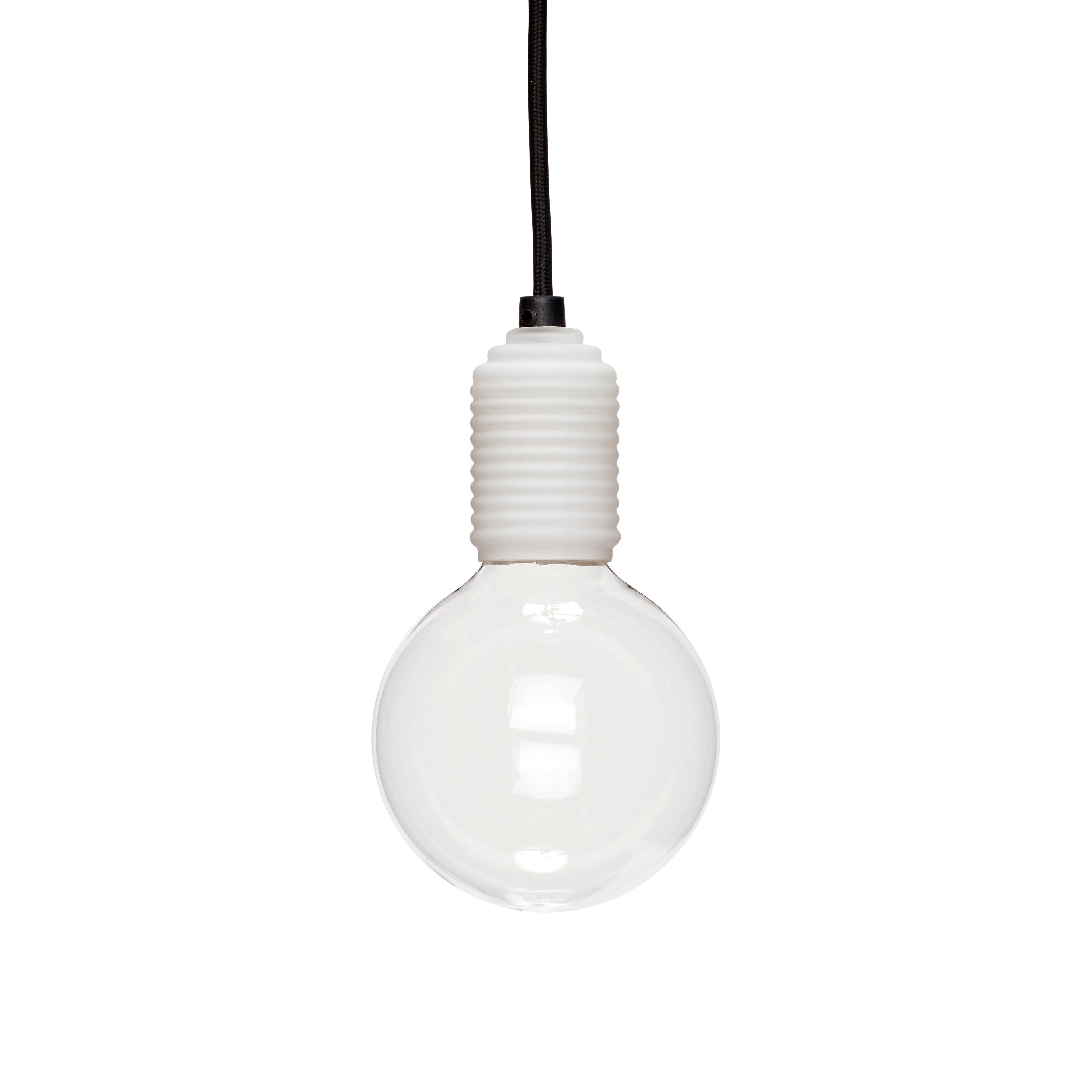 Hübsch Freely Ceiling Lamp Black and White