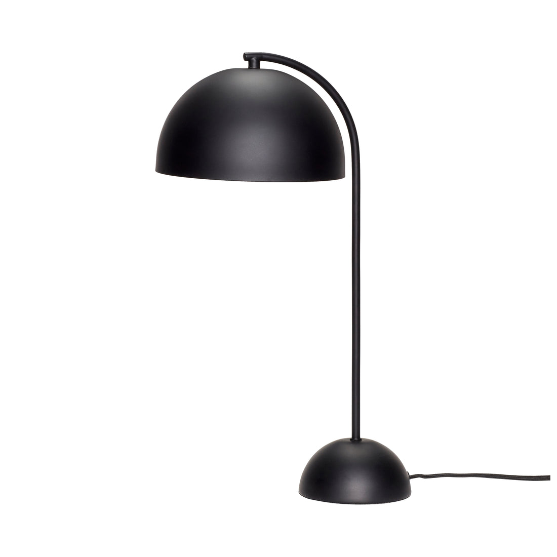 Hübsch Form table lamp black