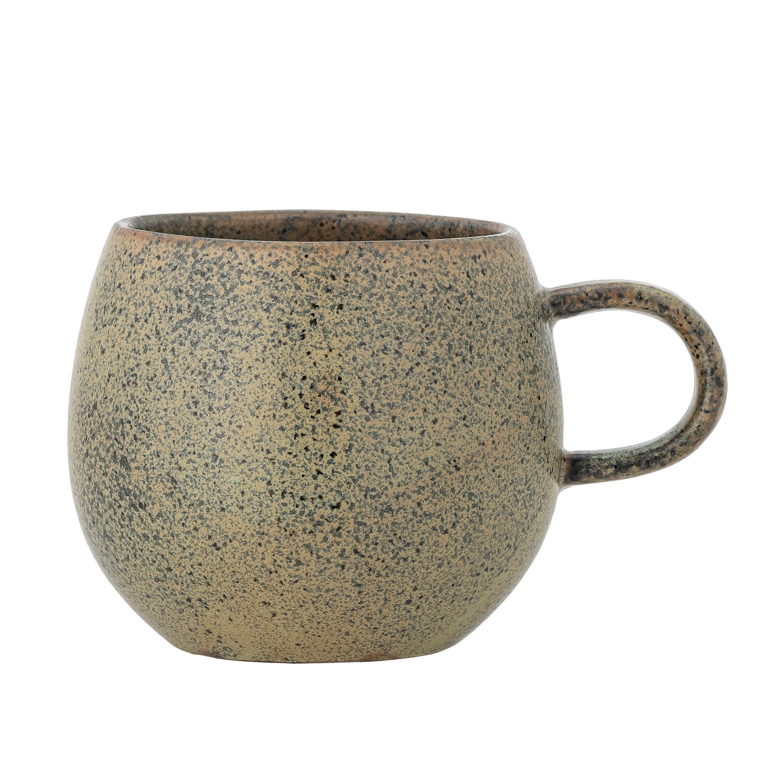 Bloomingville Addison mugs, green, stoneware