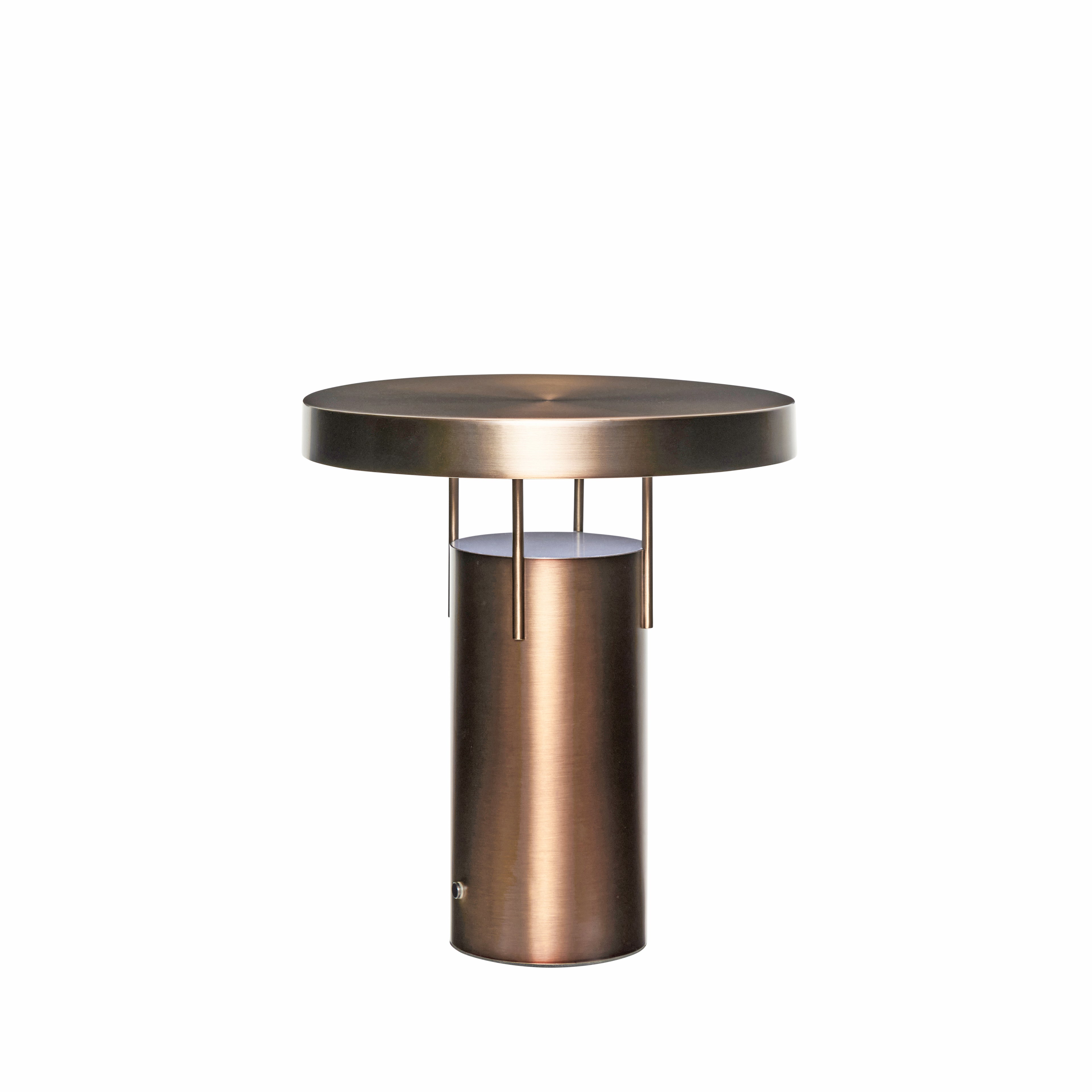 Hübsch Bringme table lamp browned brass