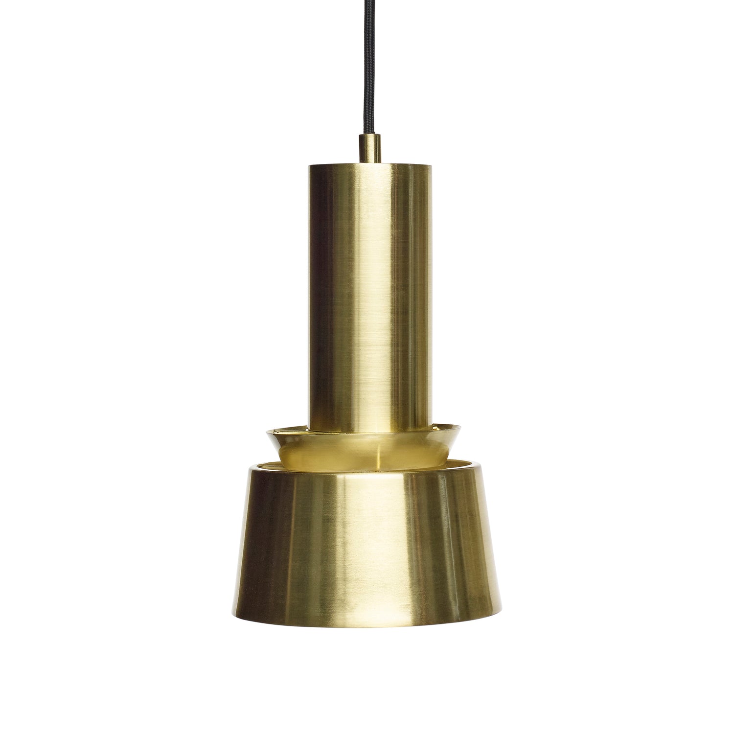 Hübsch mono lamp brass color