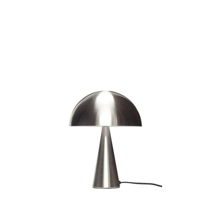 Hübsch mush table lamp mini nickel