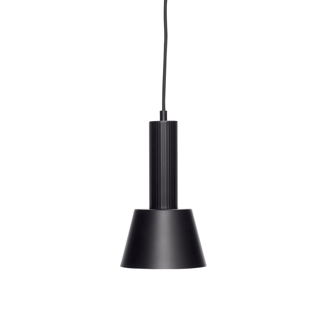 Hübsch mono lamp black