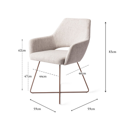 Yanai Dining Chair Pigeon