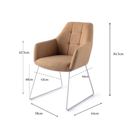 Noto Dining Chair toasted Toffee