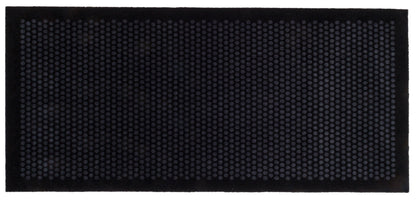 Floor mat 90 x 200 cm - dots/black