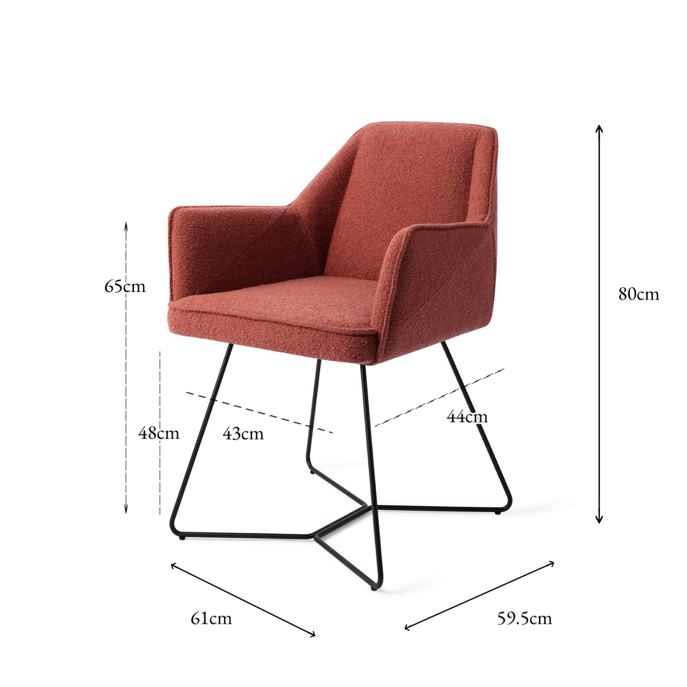 Tome Dining Chair Shabby Saffron