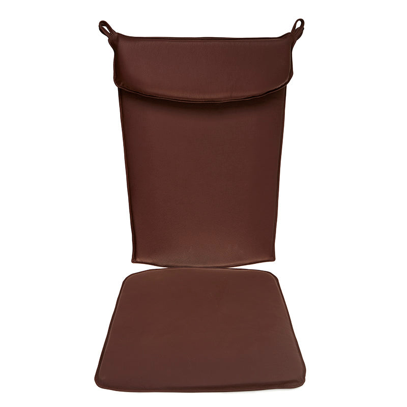 Cushion set to Hans J. Wegner J16 rocking chair in dark brown leather