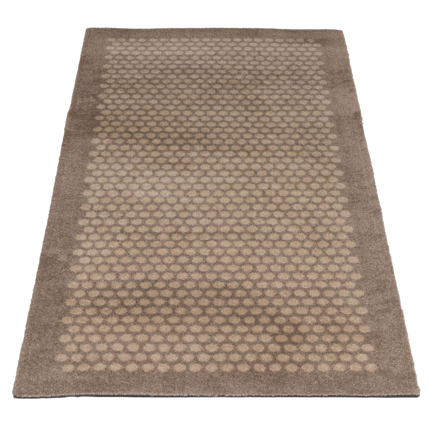 Floor mat 67 x 150 cm - dots/sand