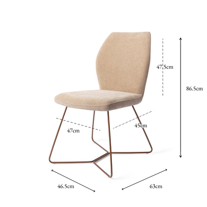 Ikata Dining Chair Funky Fudge