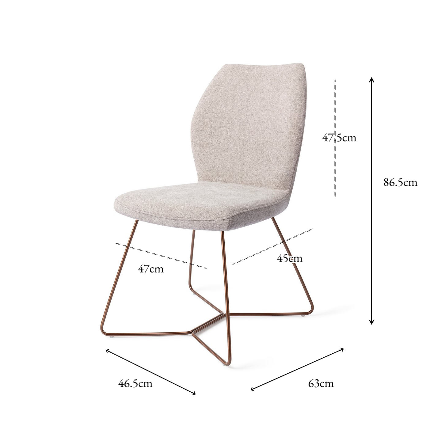 Ikata Dining Chair Pretty Plaster