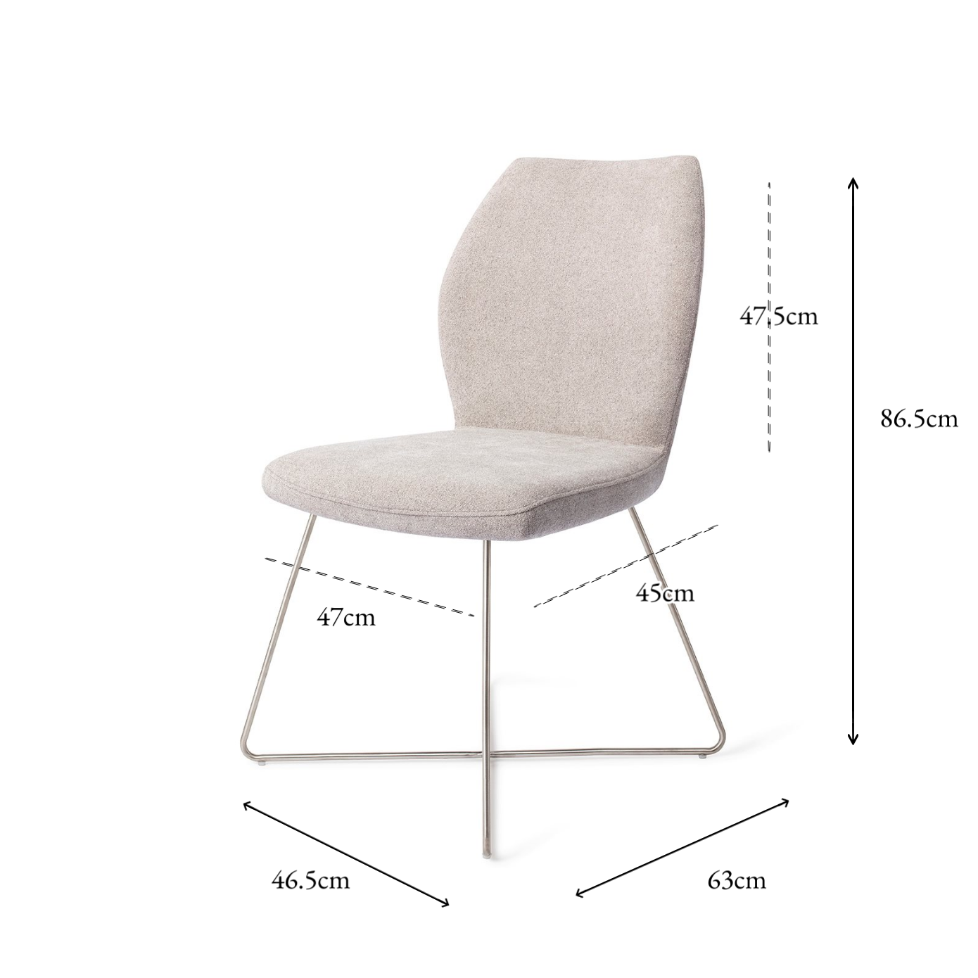 Ikata Dining Chair Pretty Plaster