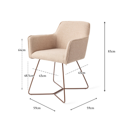 Hofu Dining Chair Wild Walnut