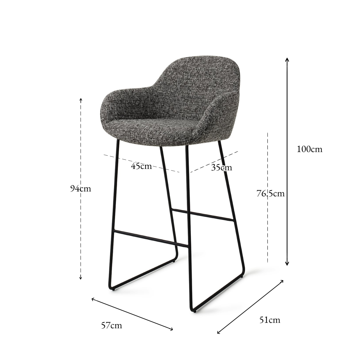 Kushi Bar Chair Skyfall