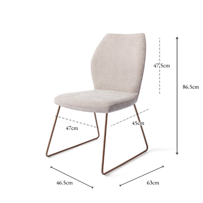 Ikata Dining Chair Pretty Plaster