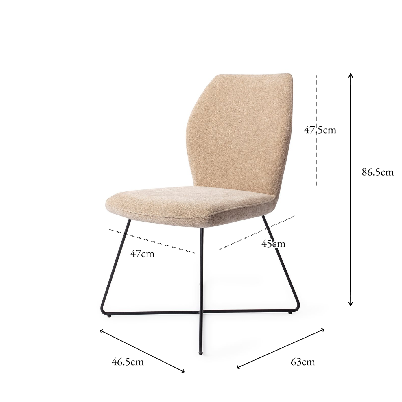 Ikata Dining Chair Funky Fudge