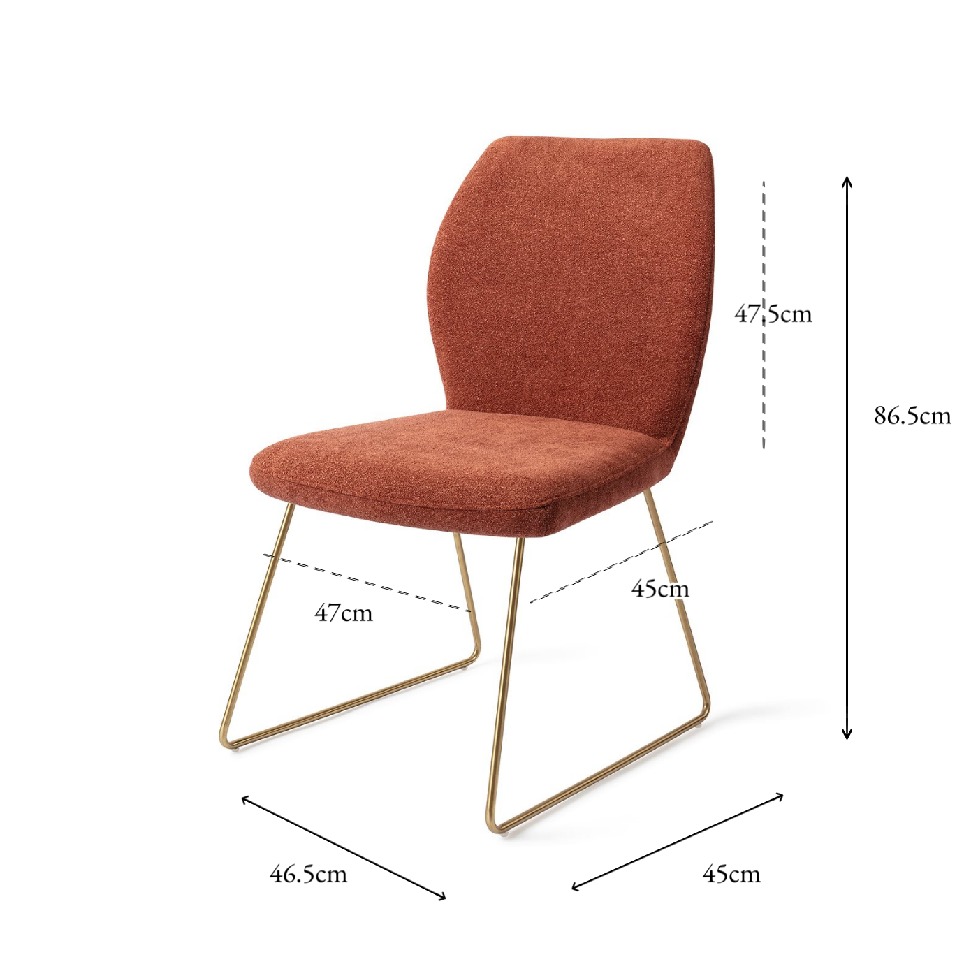 Ikata Dining Chair Cosy Copper