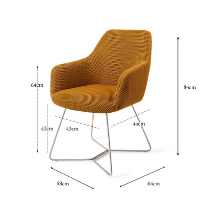 Hiroo Dining Chair Groovy Garam