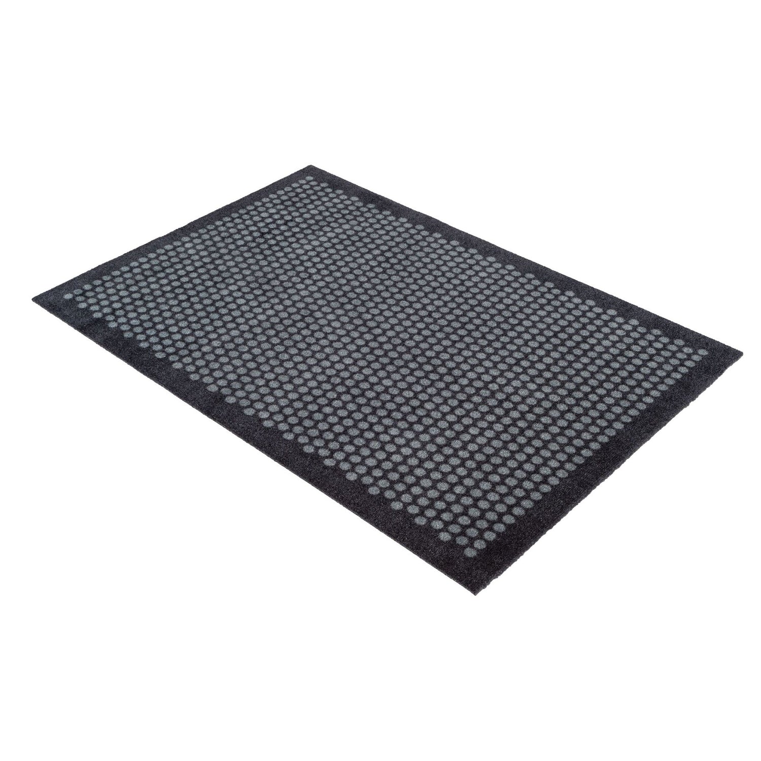 Floor mat 90 x 130 cm - dot/gray