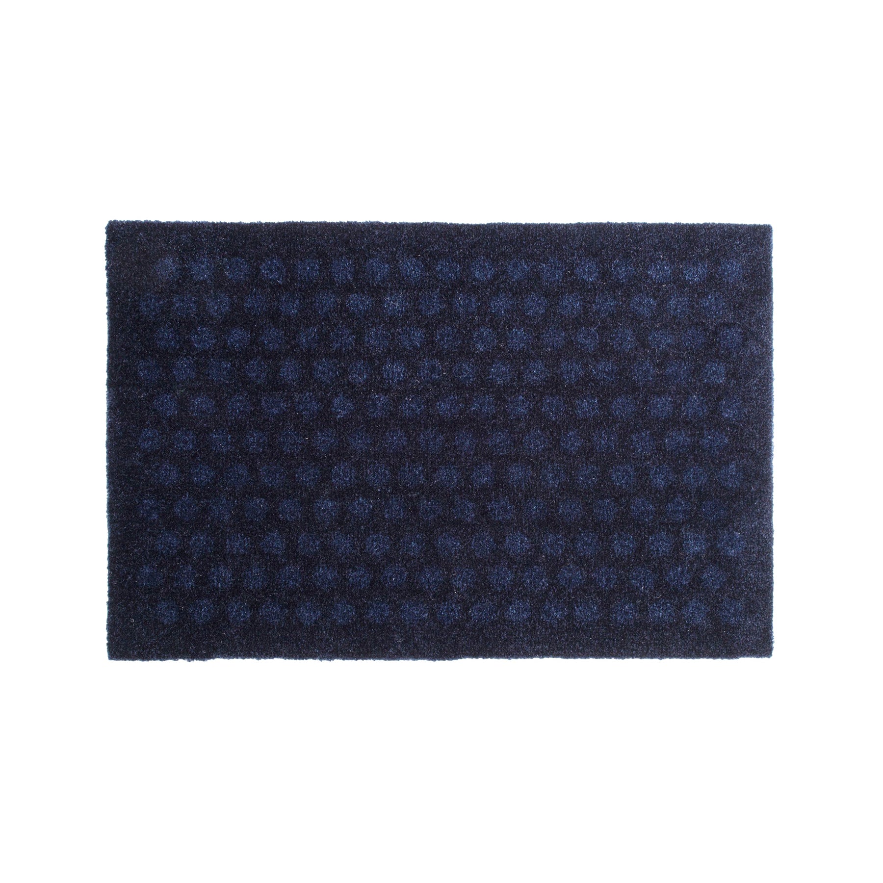 Floor mat 40 x 60 cm - dots/blue