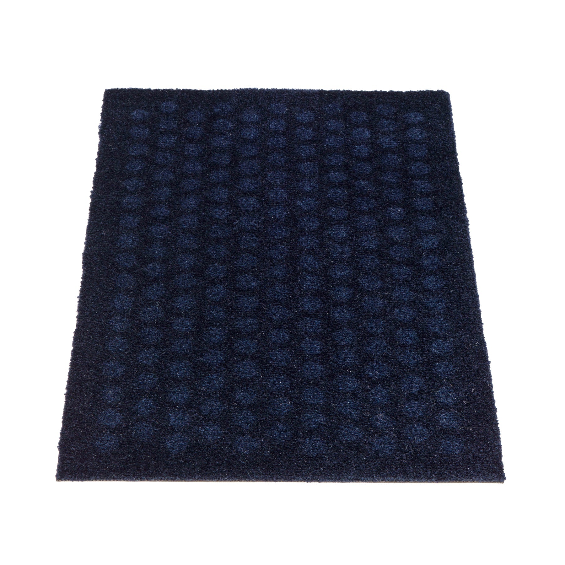 Floor mat 40 x 60 cm - dots/blue