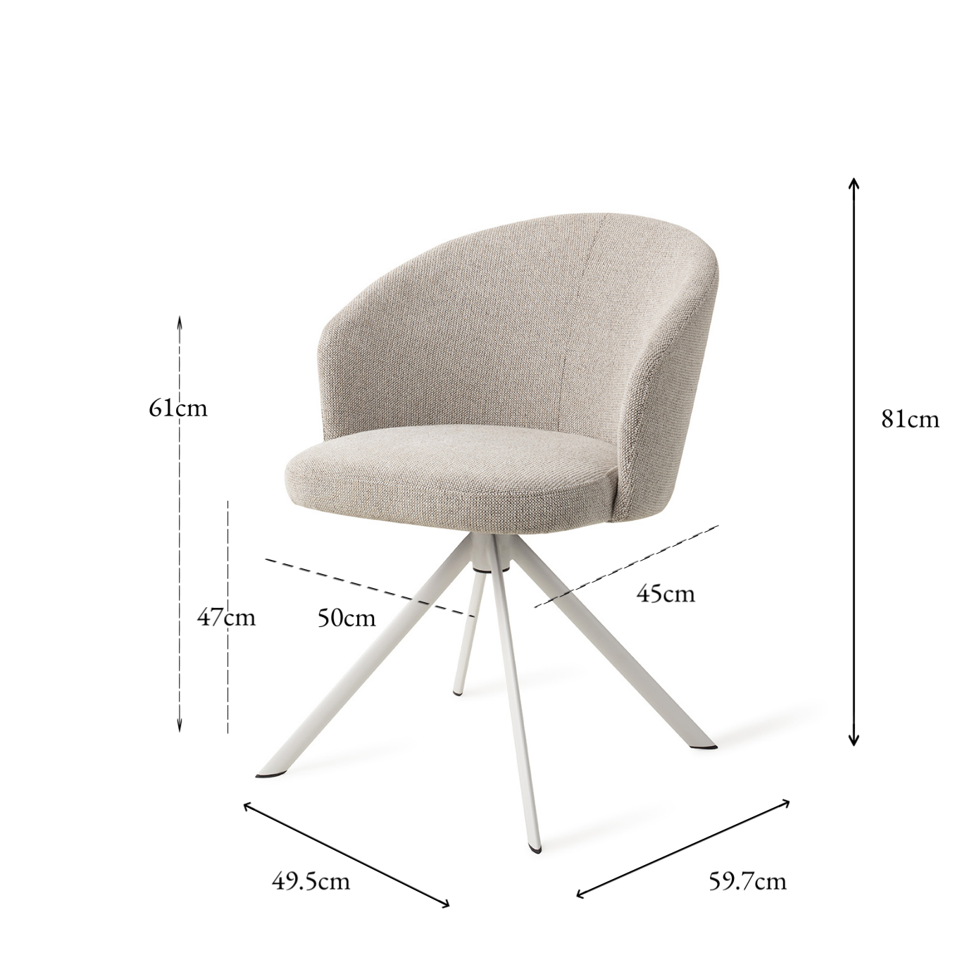 Niimi Dining Chair Pure Pale