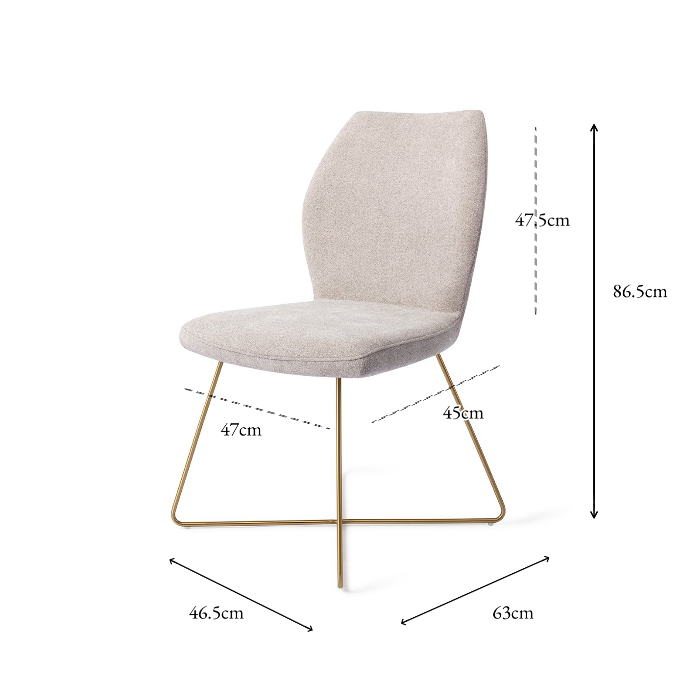 Ikata Dining Chair Pretty Plaster